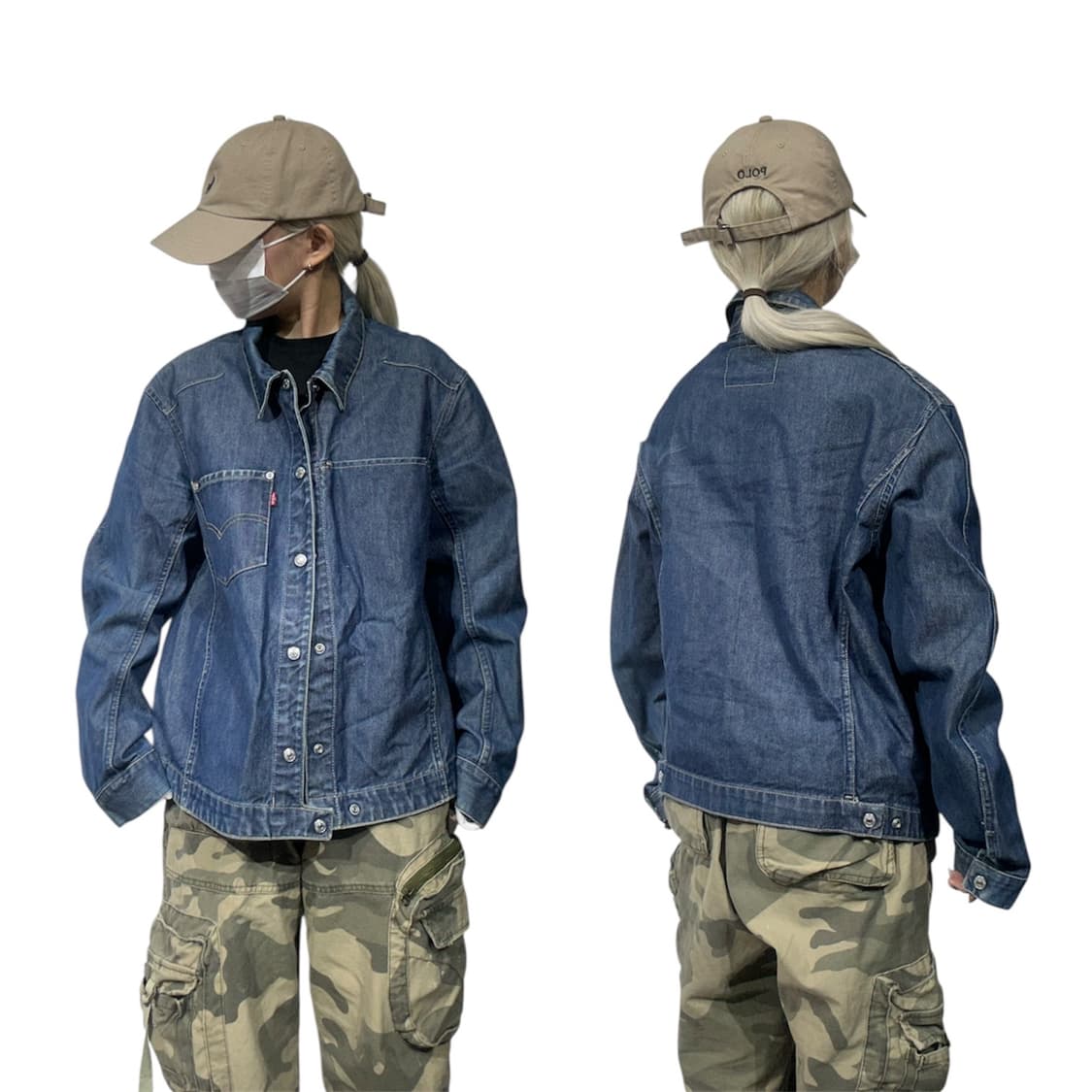 리바이스 중청 엔지니어드 진 데님 자켓 100 상품이미지1