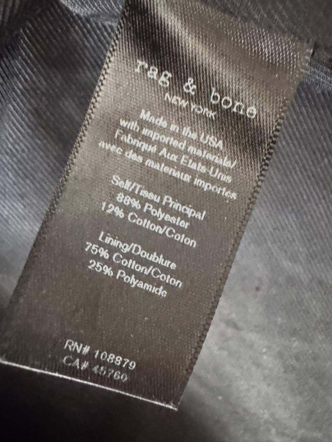 새상품 rag&bone 체크 스커트 사이즈 0(44,55사이즈 가능) 상품이미지3