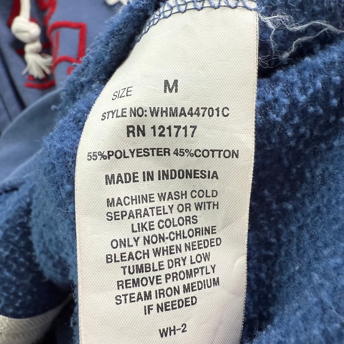 [M] 후아유 블루 후드집업 상품이미지8