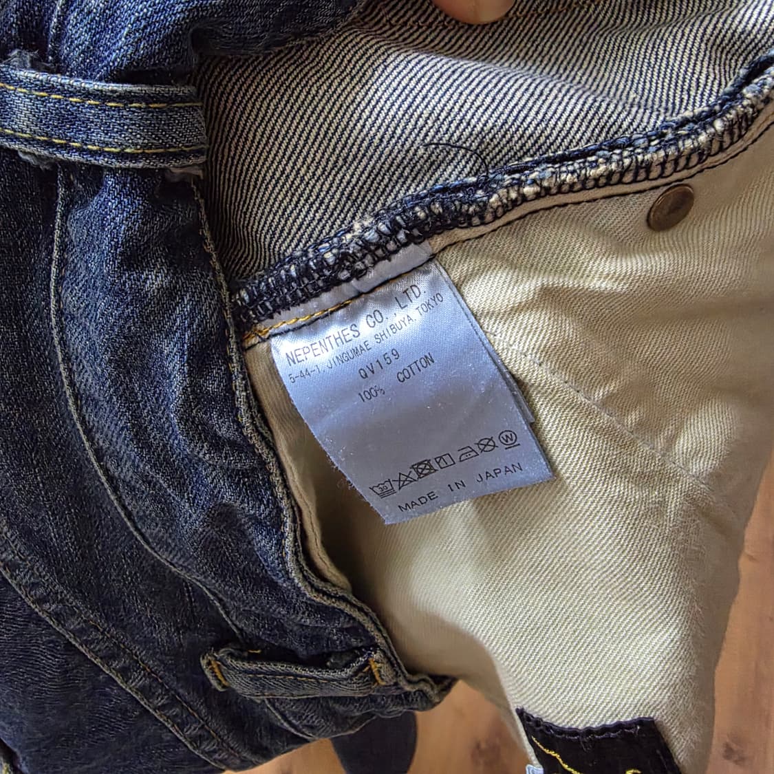 니들스 hd 데님팬츠 버기핏 상품이미지4