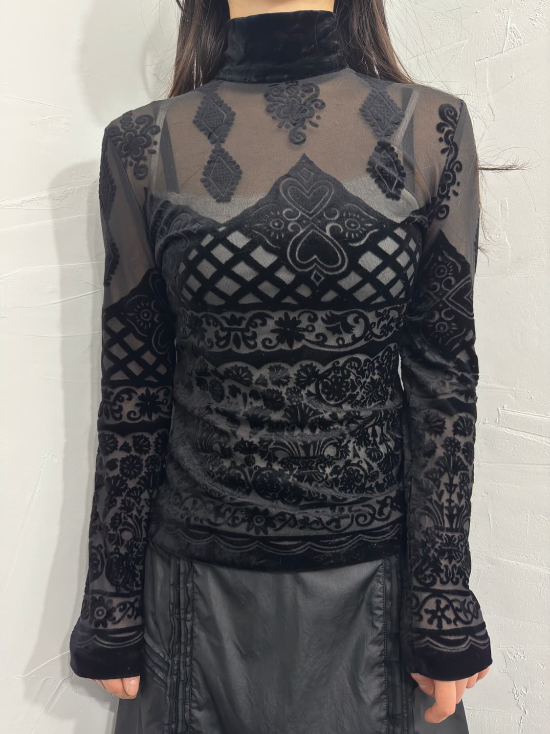 moga ethnic mesh blouse 상품이미지3