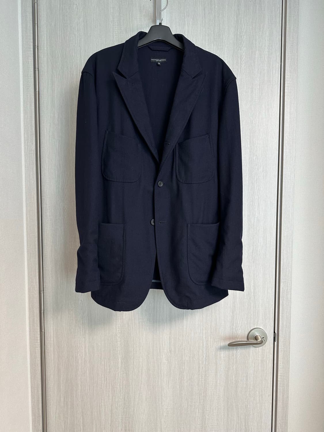 엔지니어드가먼츠 뉴베드포드 울서지 다크네이비 상품이미지1