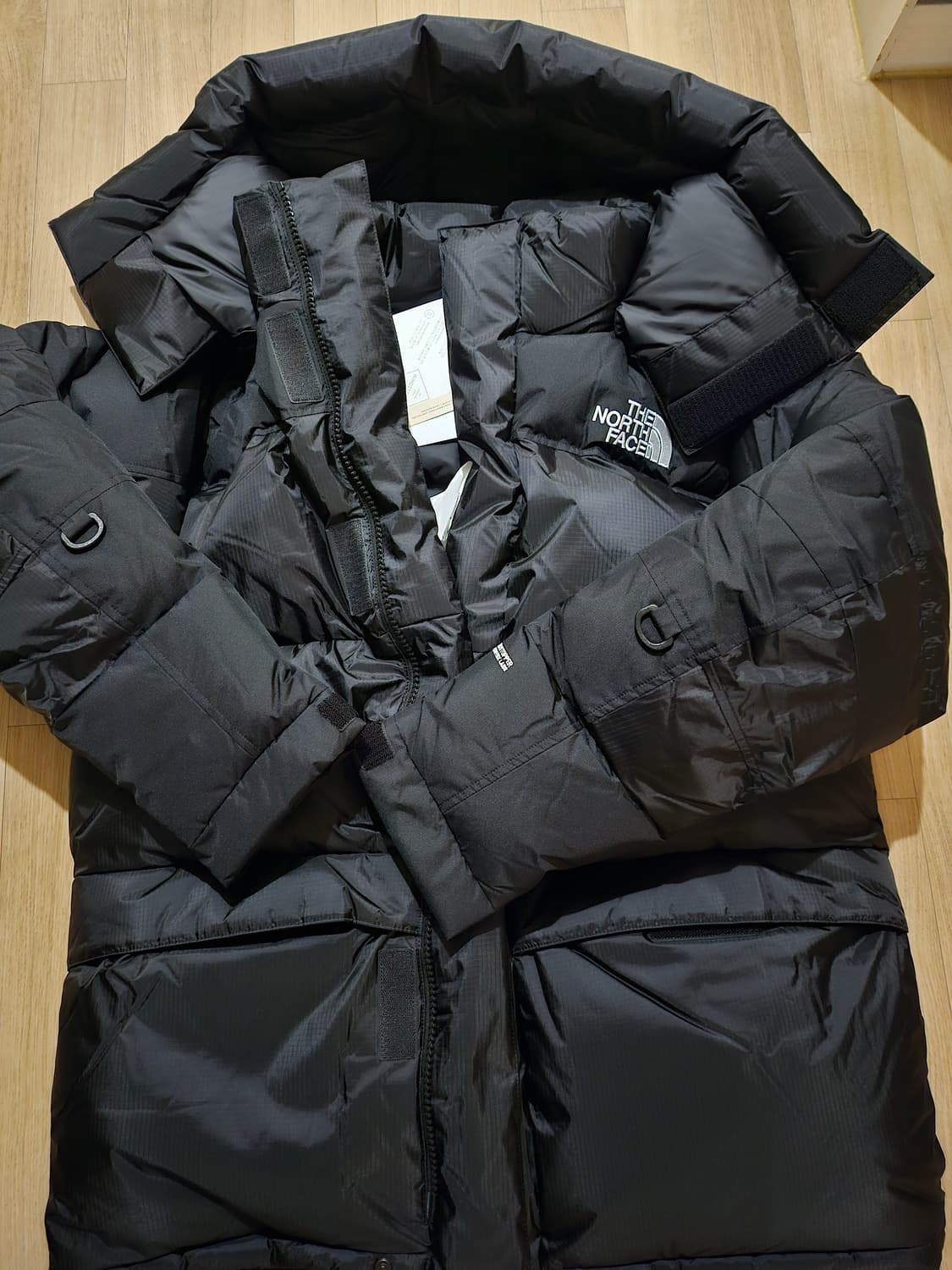 [M] 노스페이스 힘다운 블랙 일본판 새상품 상품이미지2