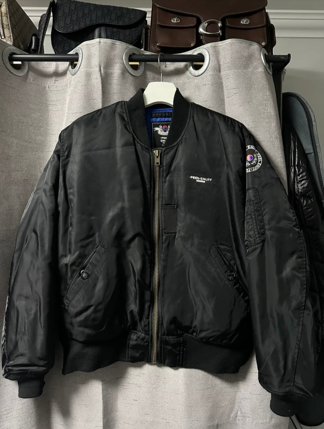 필이너프 ma-1 블랙 상품이미지2