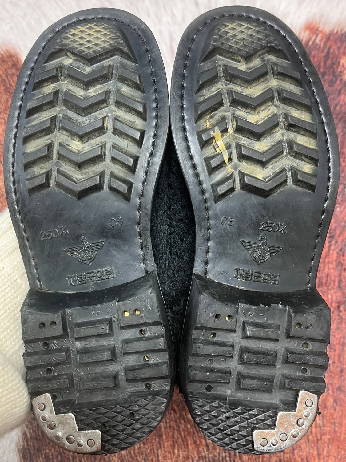 [250] 빈티지 스웨이드 컴뱃 부츠 전투화 상품이미지5