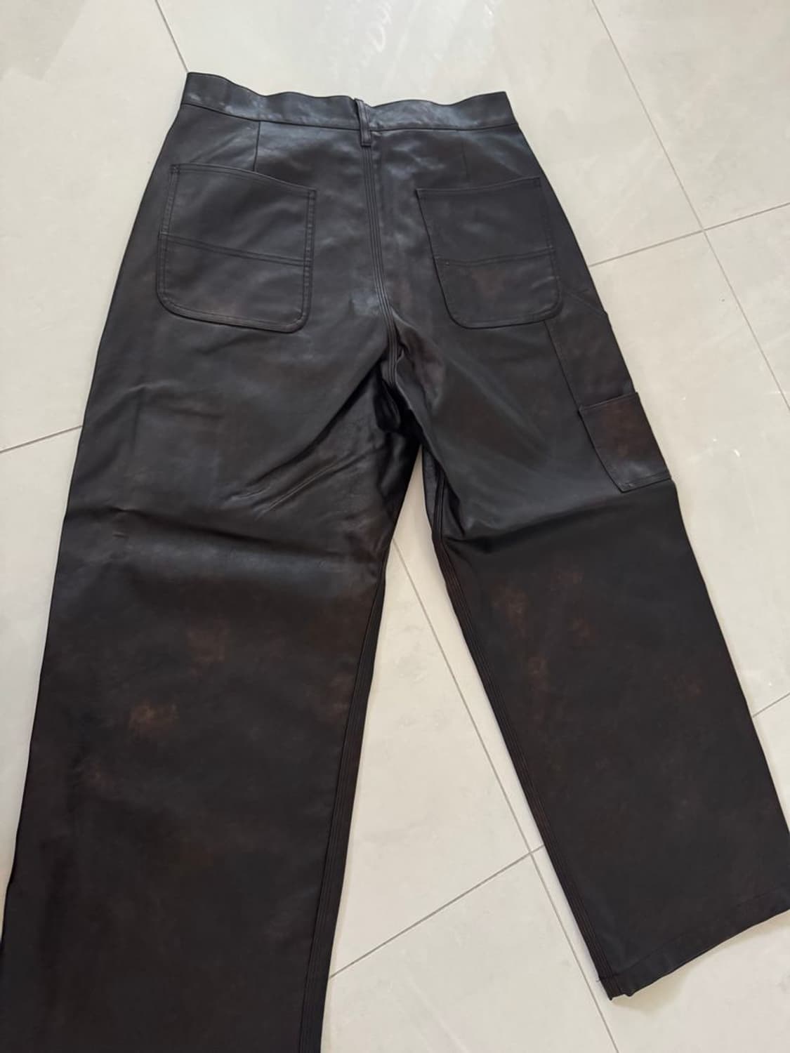 J FADE FAKELETHER DOUBLEKNEE PANTS 더블니팬츠 상품이미지3