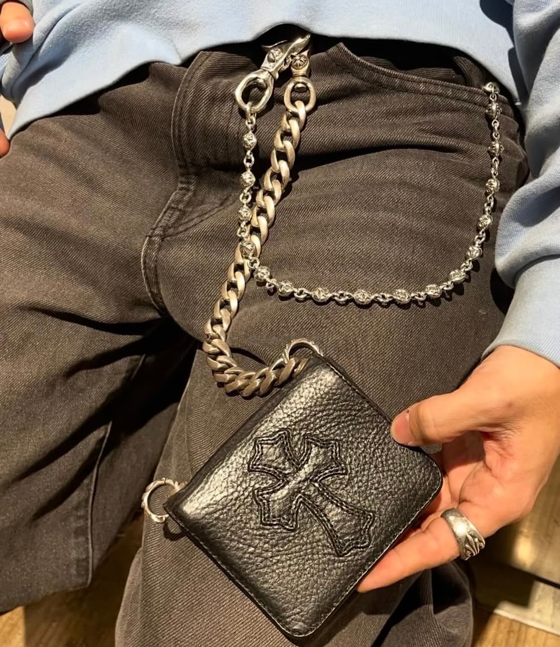 크롬하츠 TV MAN 월렛체인 지갑 상품이미지1