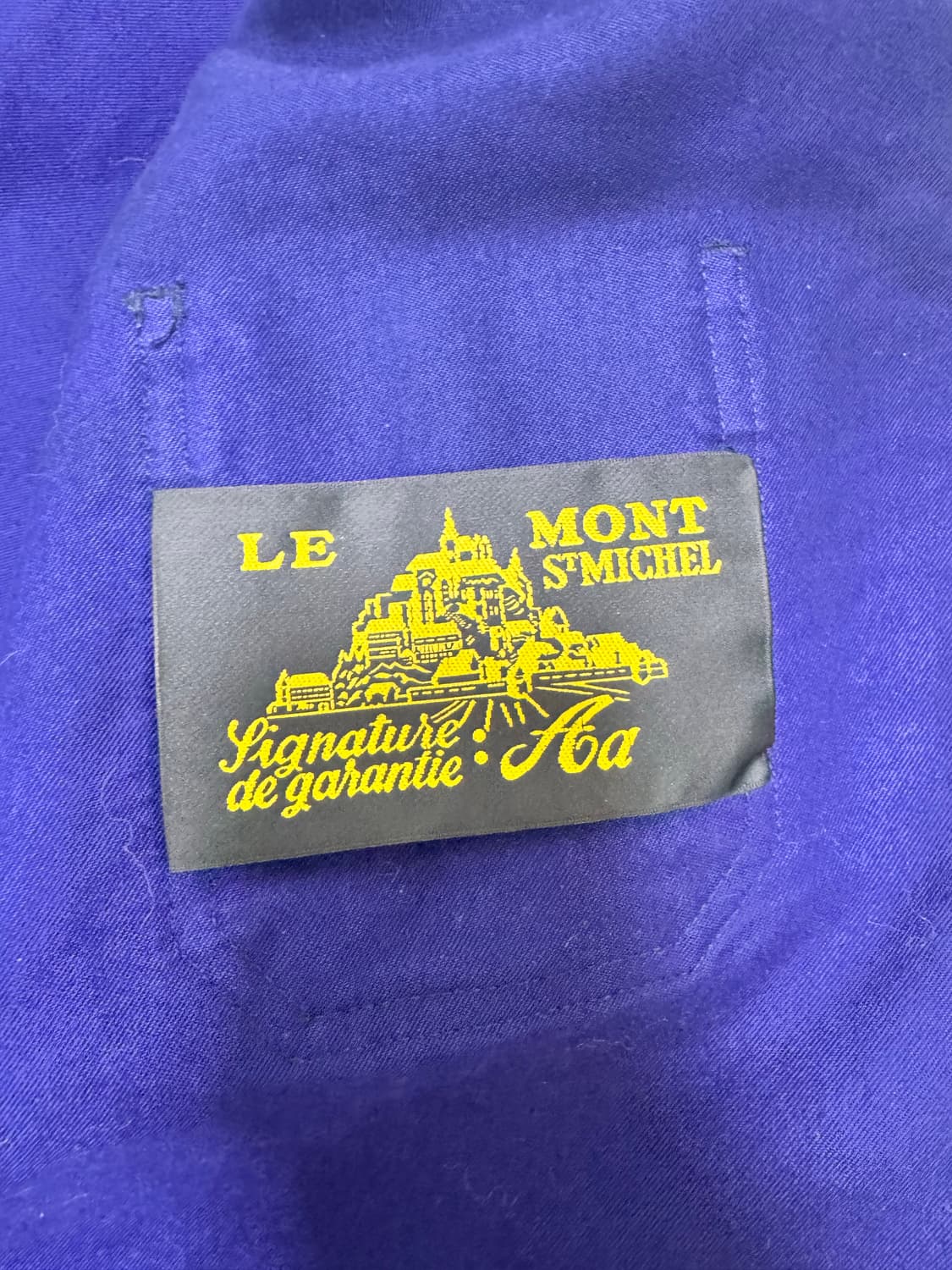 르몽생미셸 워크 자켓 블루 46 상품이미지5