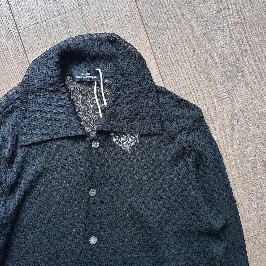 90‘s Sheer Lace Blouse 상품이미지3