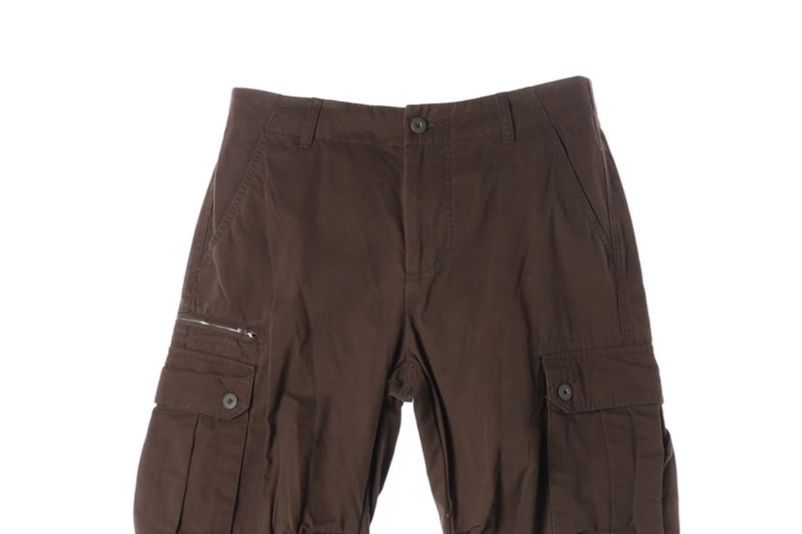 지오다노 다크 브라운 카고팬츠 상품이미지3