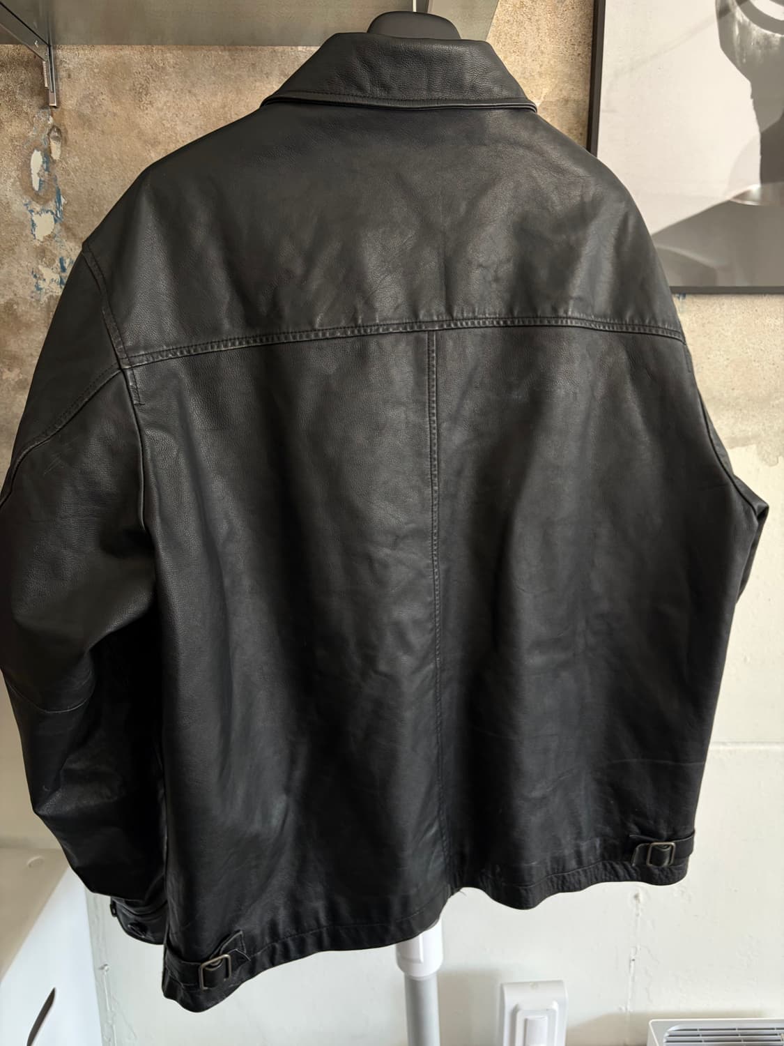 올드갭 레더 자켓 상품이미지5