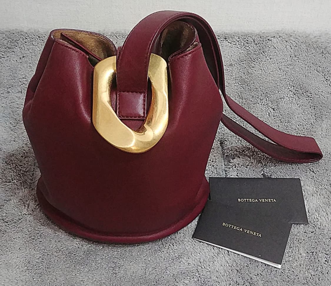 보테가베네타Bottega Veneta 나파드롭백 버건디 상품이미지1