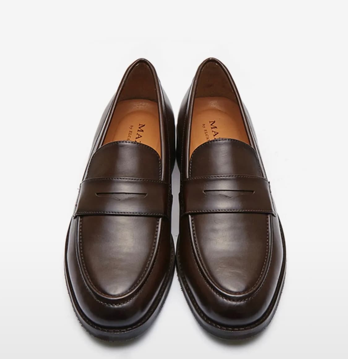 엘칸토 255) 마쯔 남성 페니 로퍼 - 다크 브라운 상품이미지1