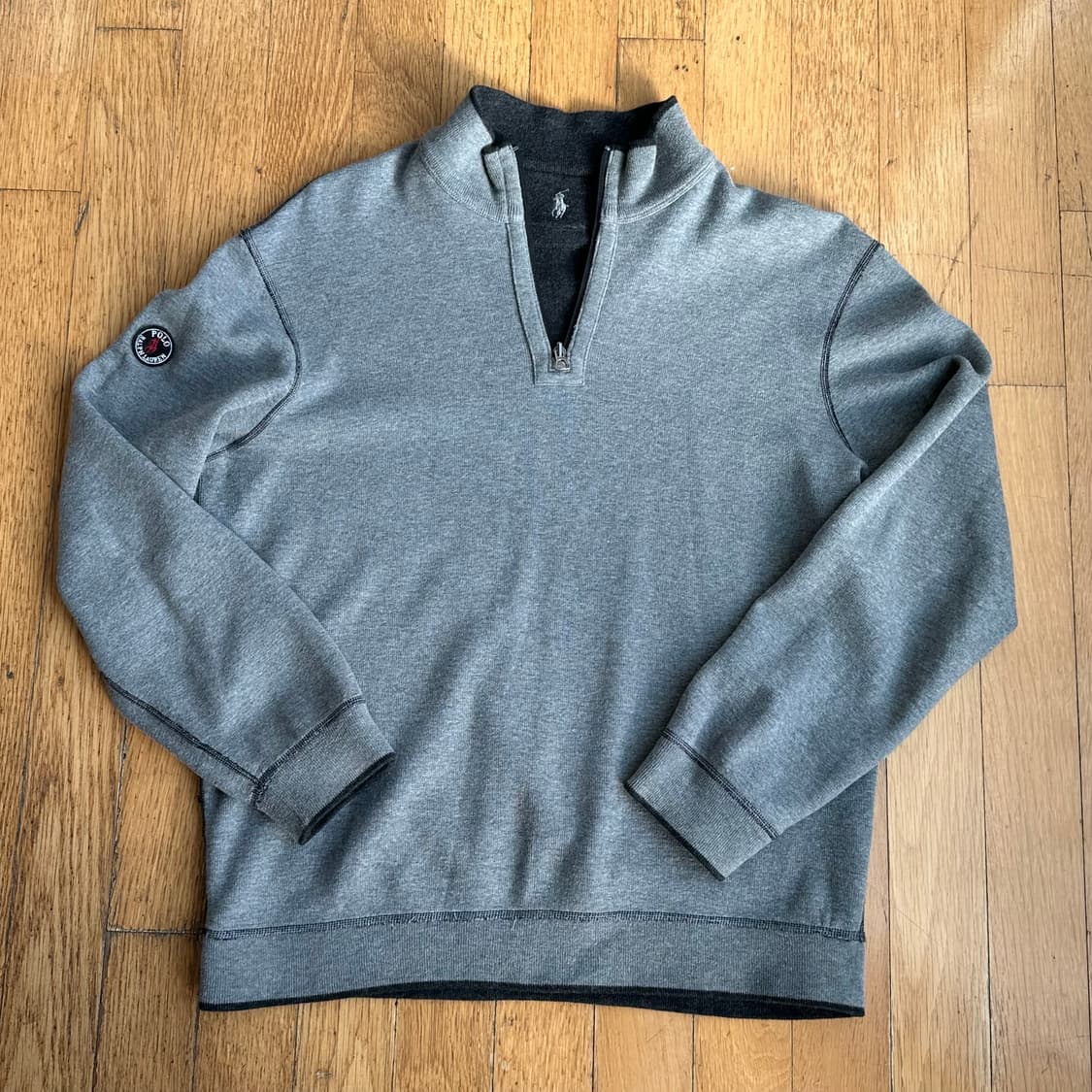 polo ralph lauren 리버시블 니트 쿼터 집업 스웨터  상품이미지1