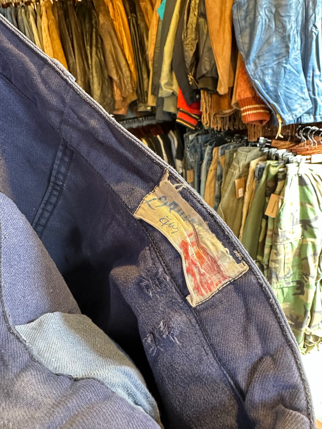 프렌치워크웨어 패치워크 프렌치 워크팬츠 상품이미지9