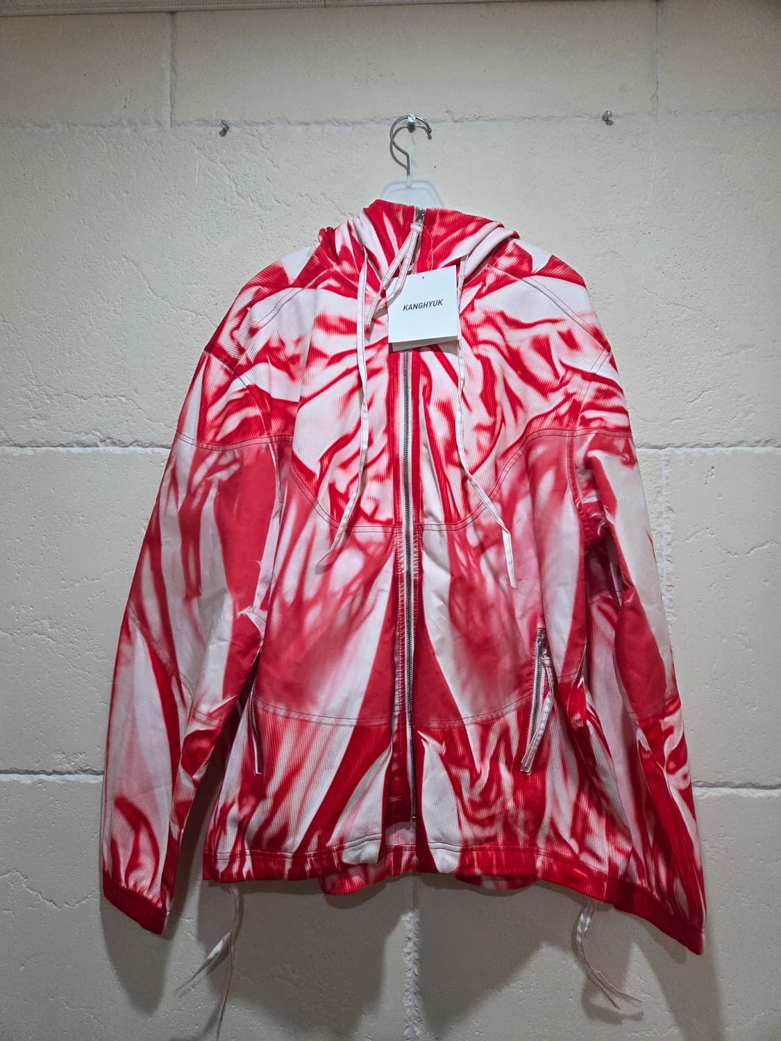 강혁 저지 후드 점퍼 XL 새상품 상품이미지1