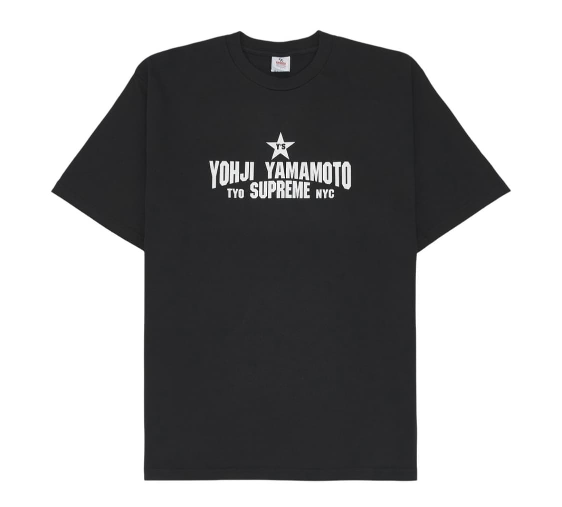슈프림 x Y's 바이 요지 야마모토 스타 티셔츠 상품이미지1