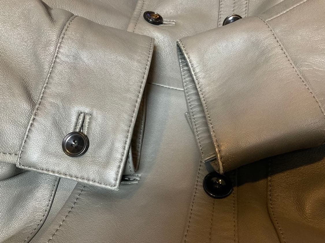 (2) ccu 레더 커버올 자켓 상품이미지5