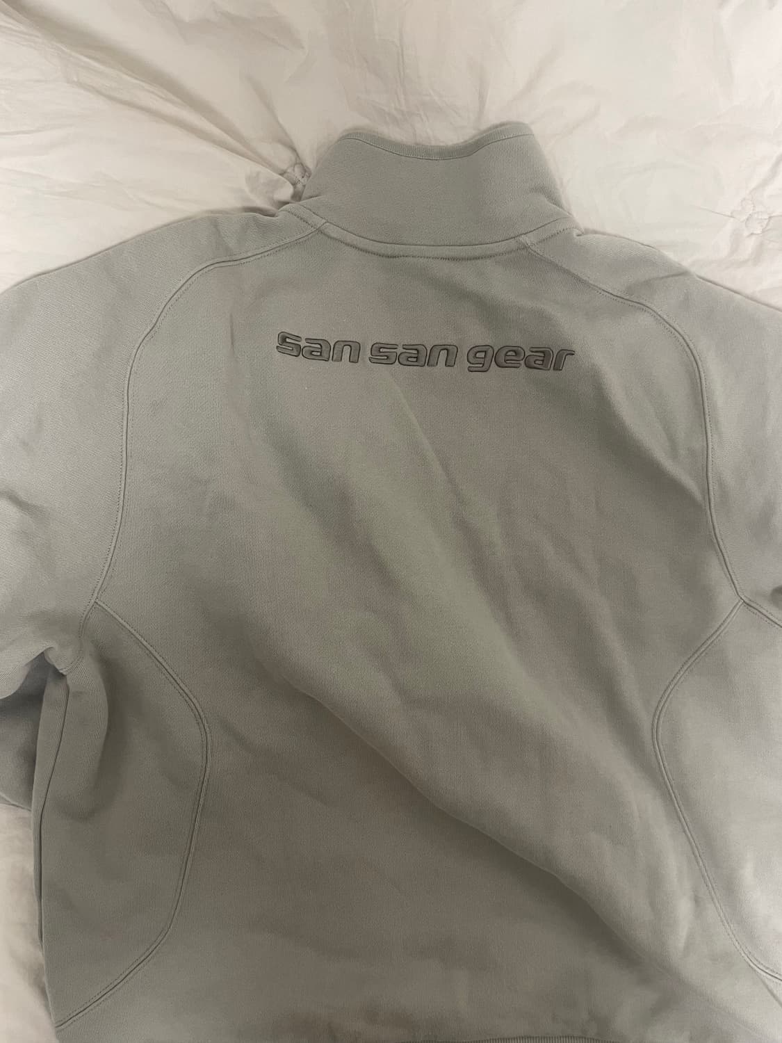 산산기어 스웻 집업 탄 상품이미지3