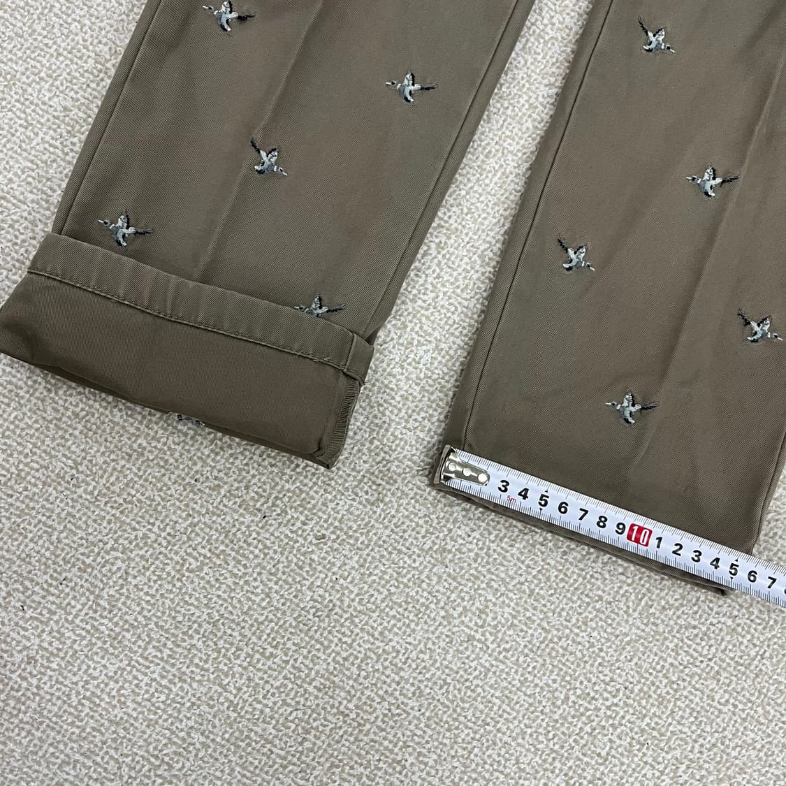 [30/32] 타미힐피거 자수 패턴 치노팬츠 면바지 0106M1 상품이미지8