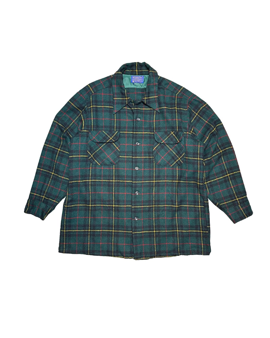 80s 펜들턴 버진 울 체크 셔츠 made in usa 상품이미지1