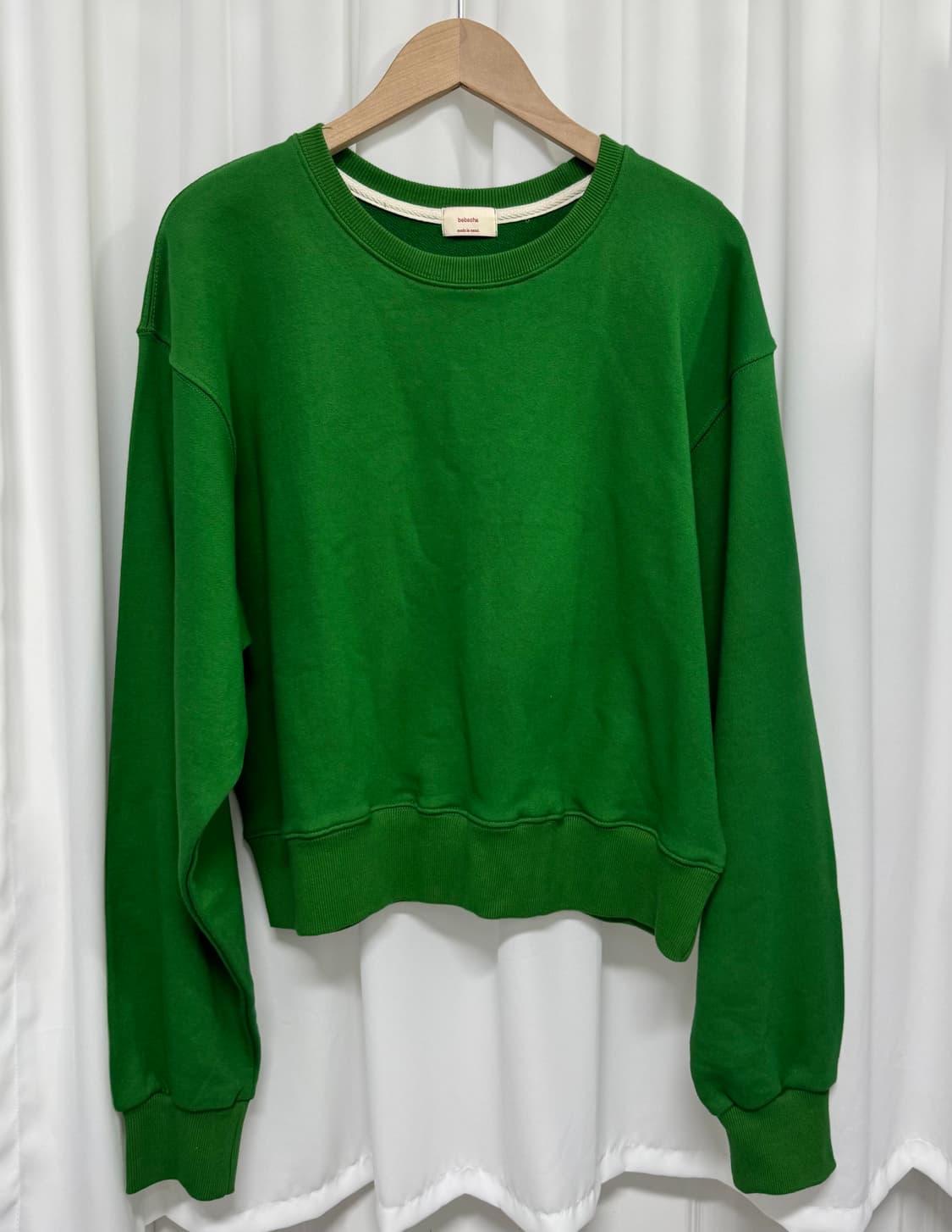 [새상품] 베베체 그린 맨투맨 상품이미지2