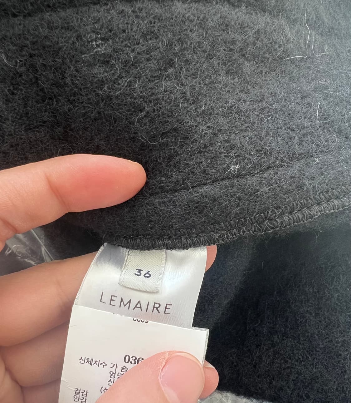 르메르 배스로브코트 FR36 상품이미지7