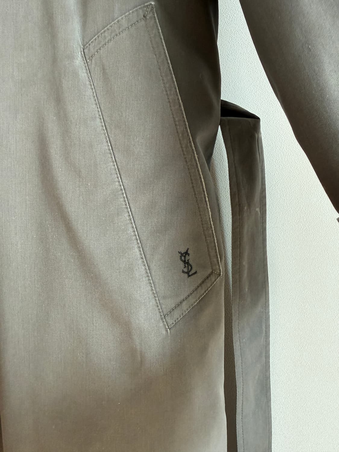 입생로랑(YvesSantLaurent) 싱글 트렌치코트 상품이미지4