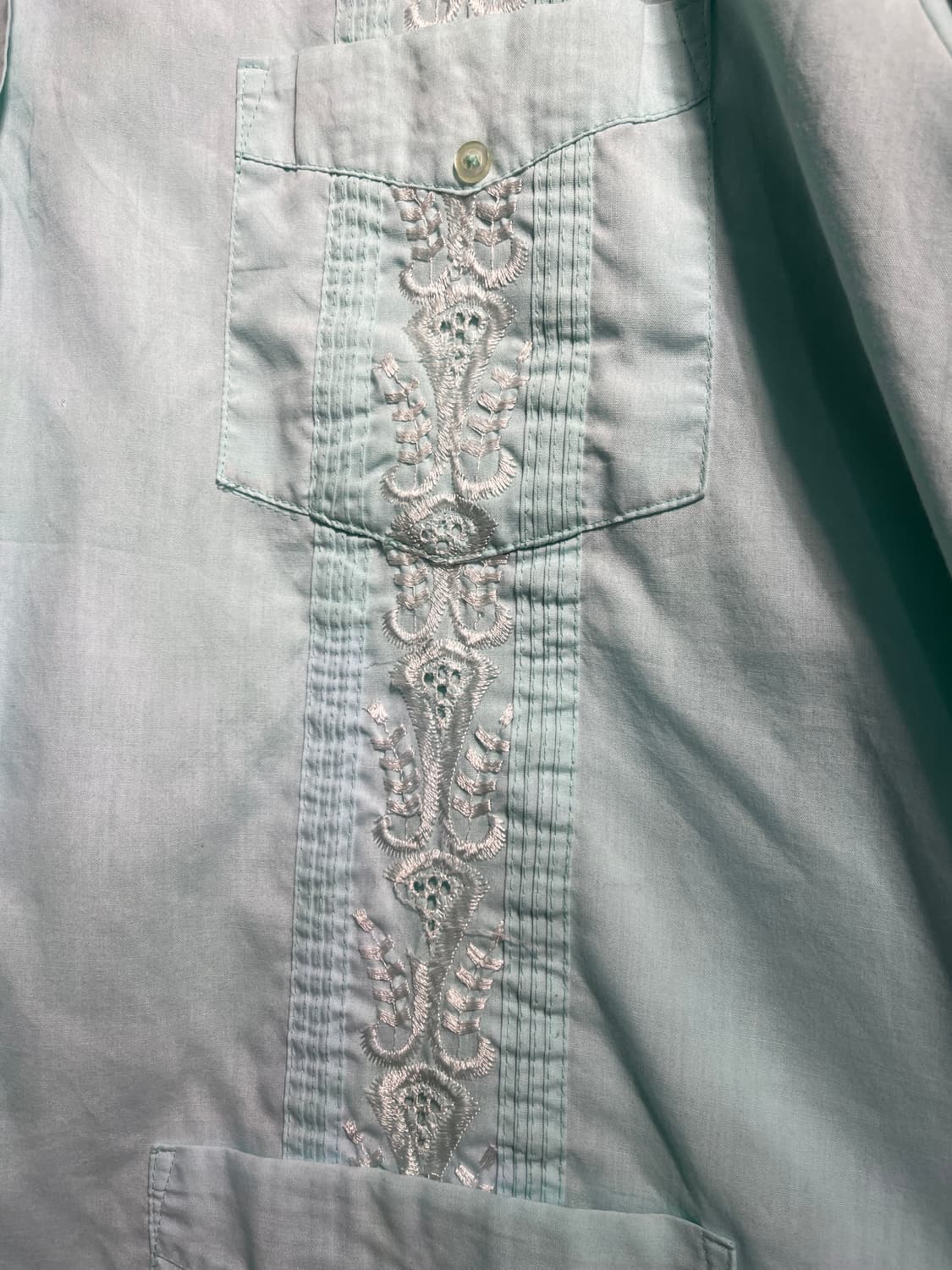 Guayabera shirts (쿠바 셔츠)  2XL 상품이미지9