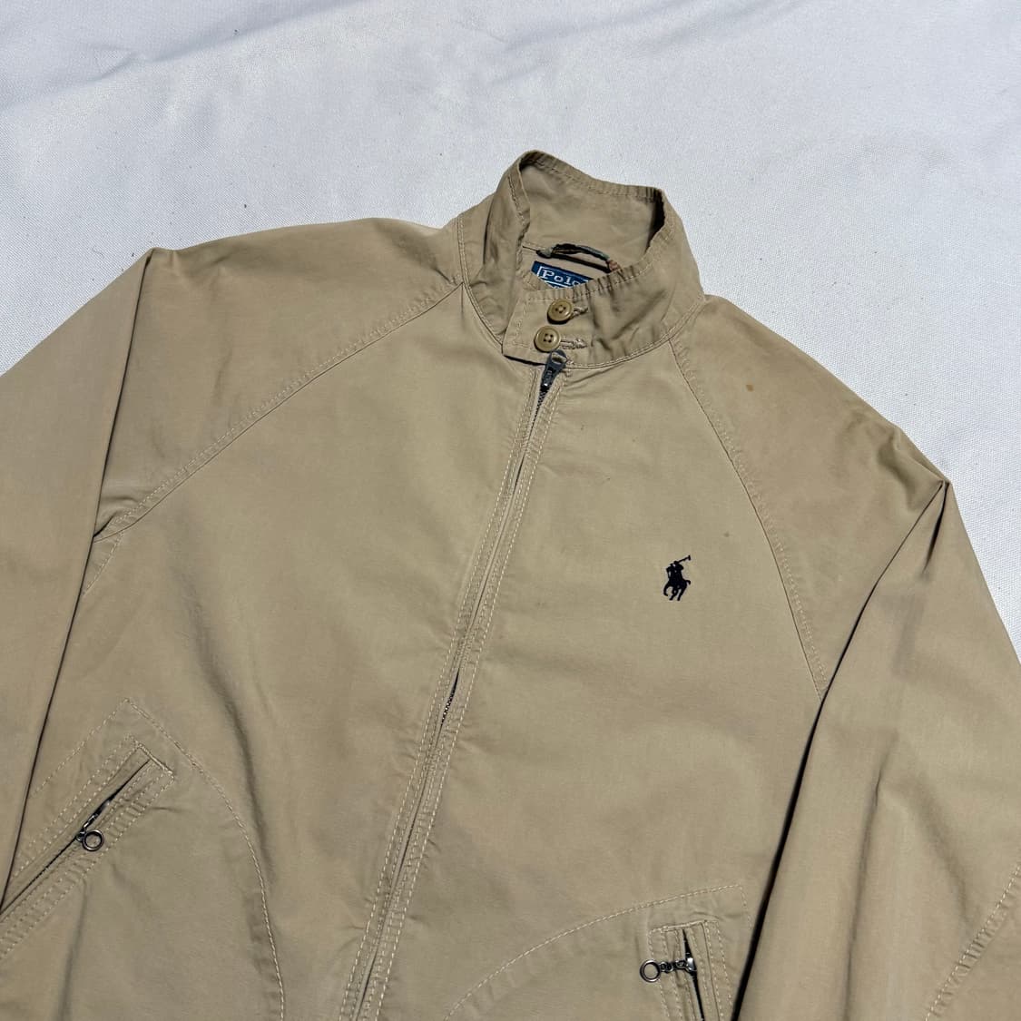 S 폴로랄프로렌 넥버클 베이지 바라쿠타 자켓 상품이미지1
