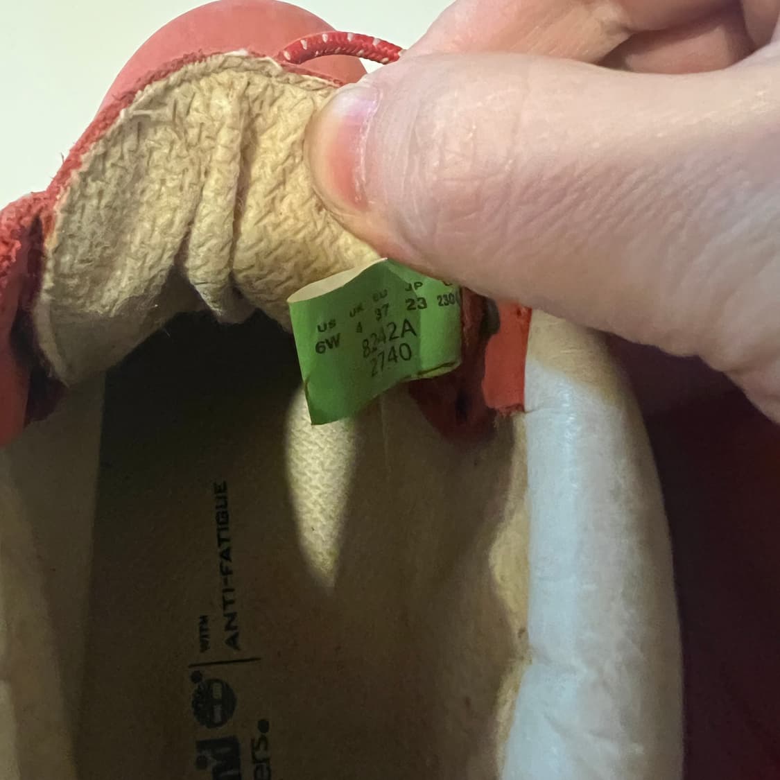 팀버랜드 추카 부츠 미디엄 핑크 상품이미지8