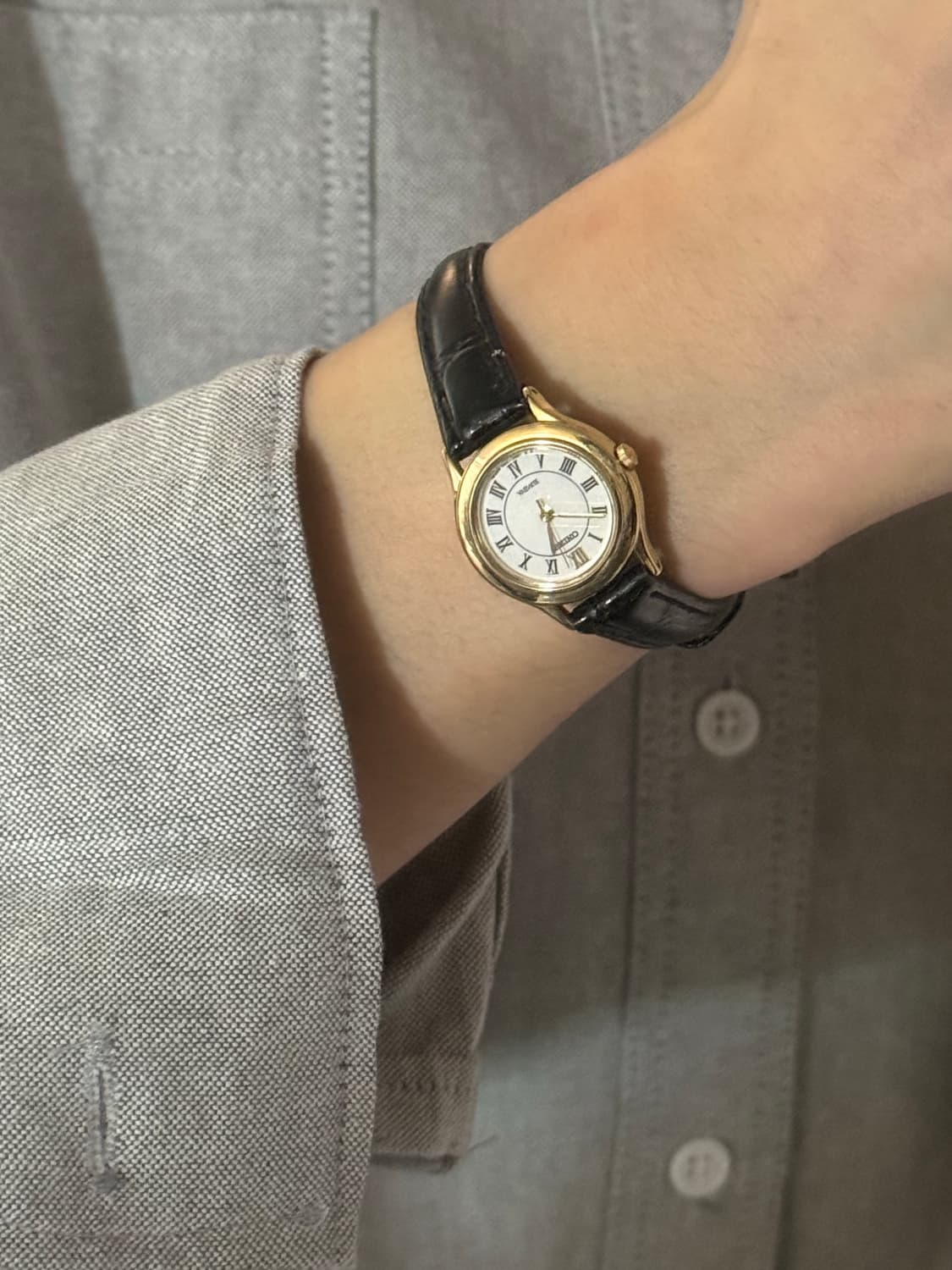 SEIKO 빈티지 쿼츠 여성 시계 상품이미지5