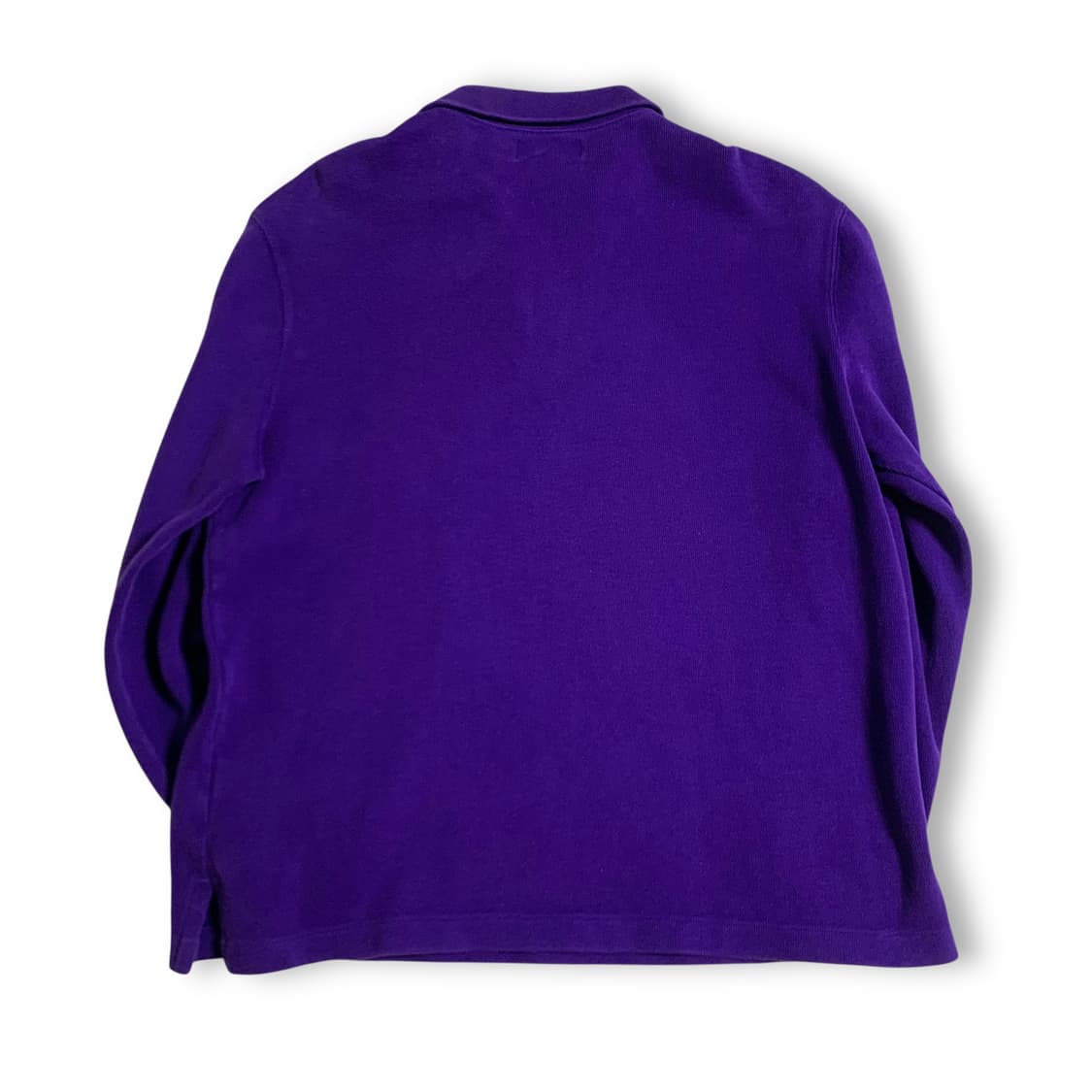 [XL] Polo Half Zip Pullover Purple 상품이미지8
