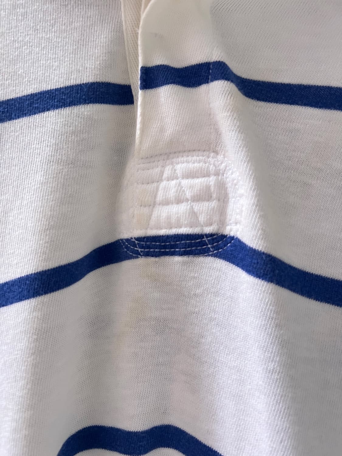 [M]폴로 랄프로렌 블루 스트라이프 럭비 티셔츠 상품이미지3