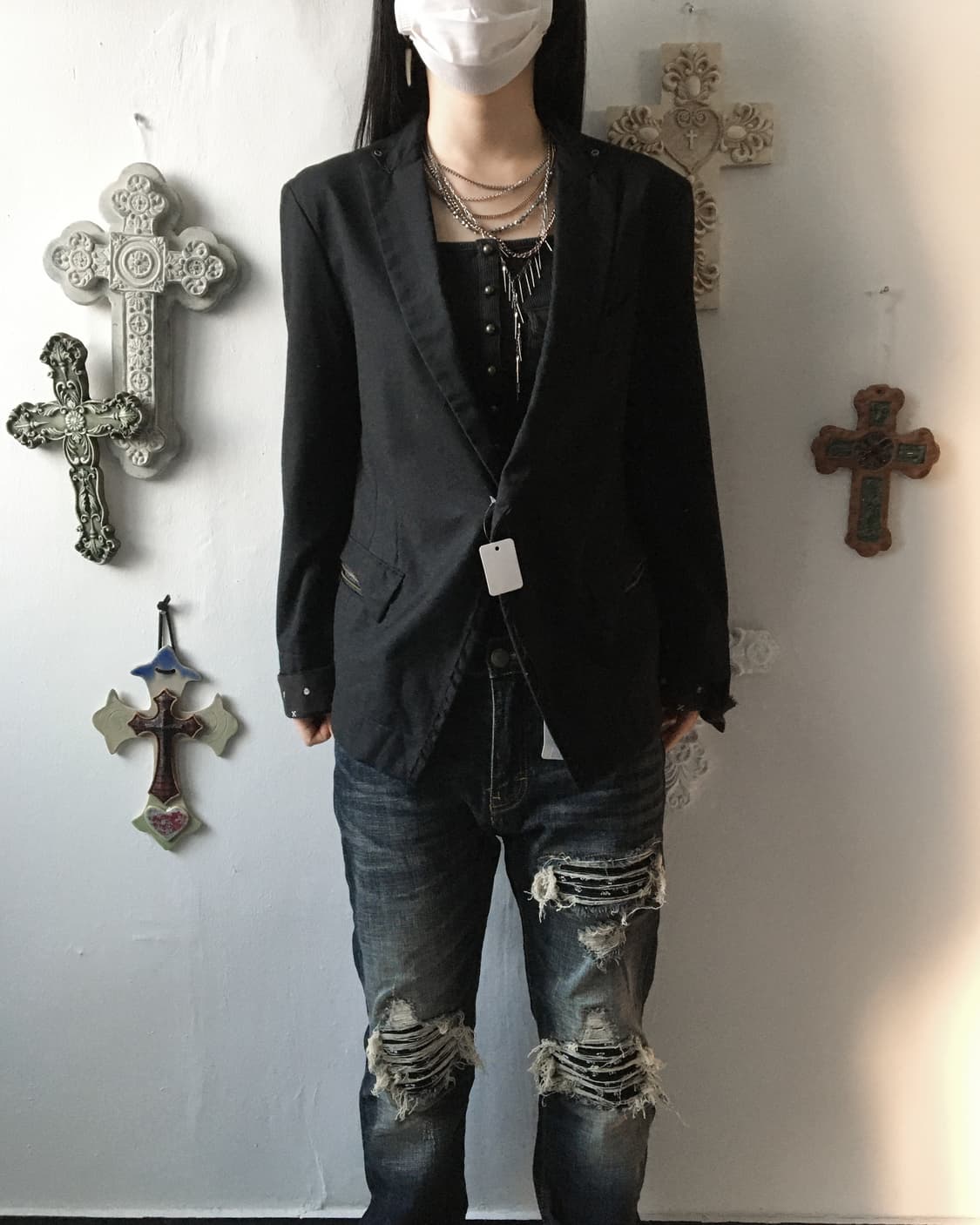 Skull point jacket 상품이미지8