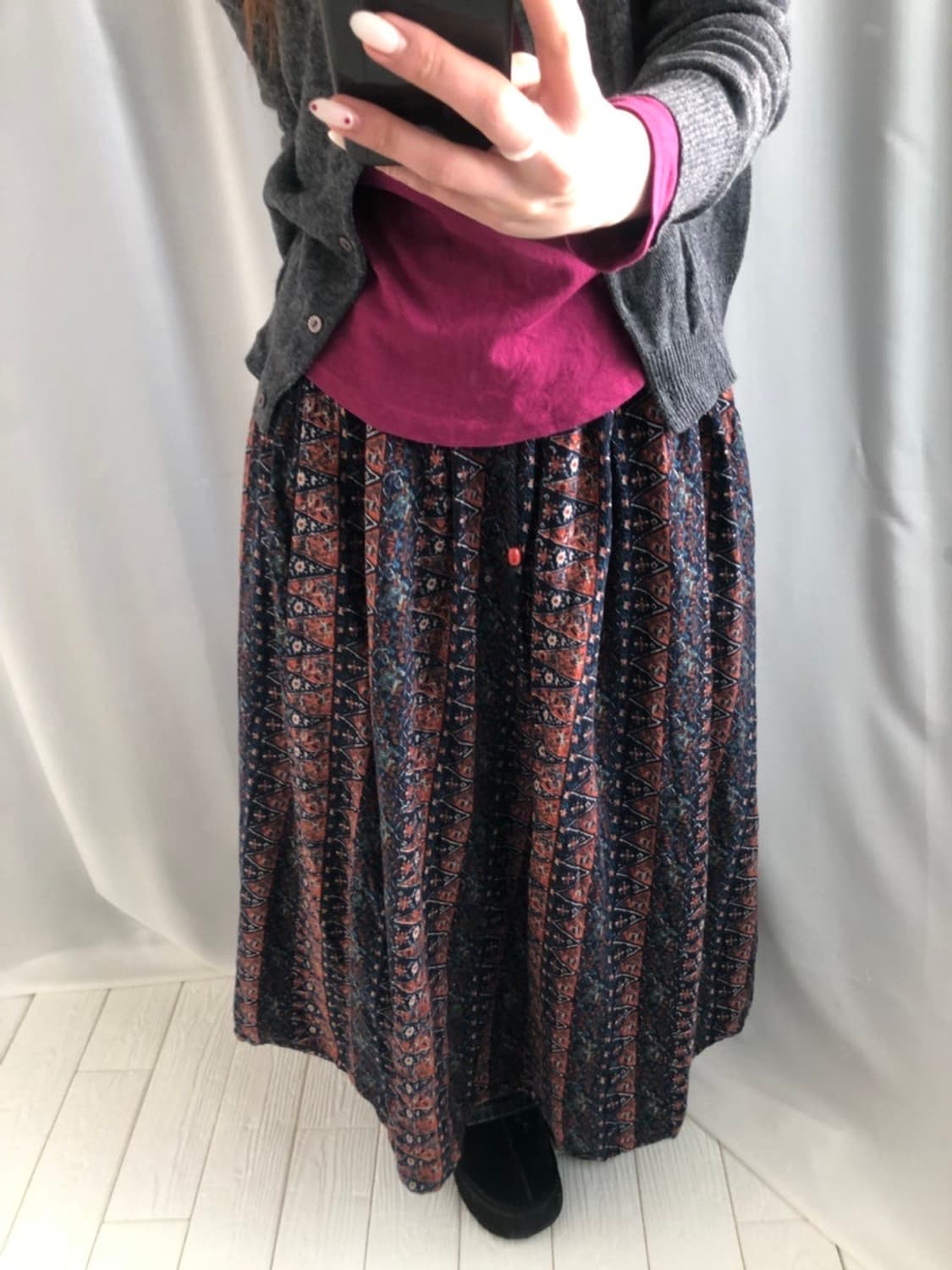 842. paisley garden long SK  상품이미지3