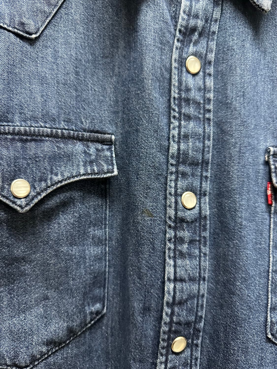 리바이스 바스토우 웨스턴 데님 셔츠 XL 상품이미지3