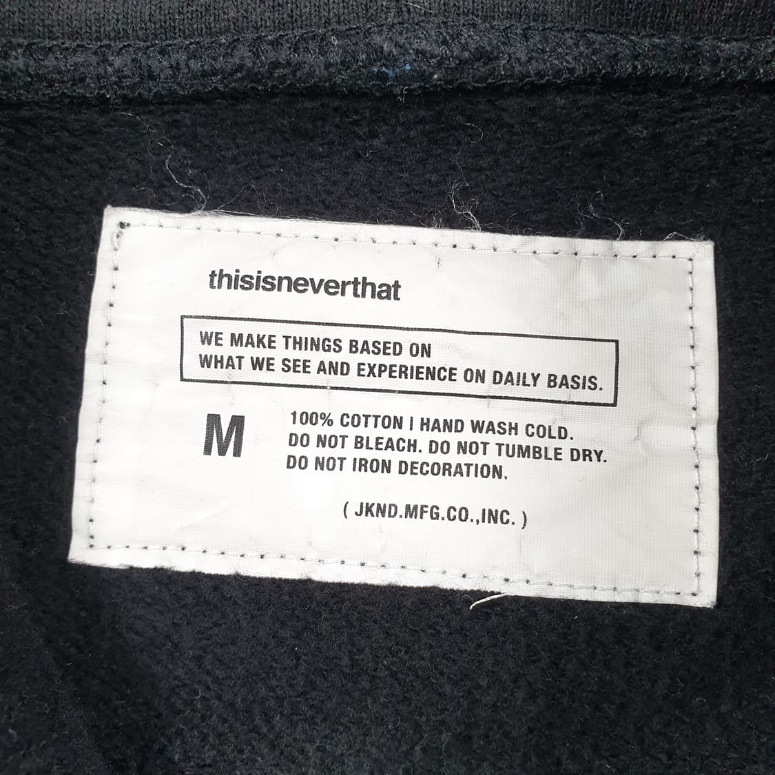 thisisneverthat 스카치 후드집업 상품이미지2