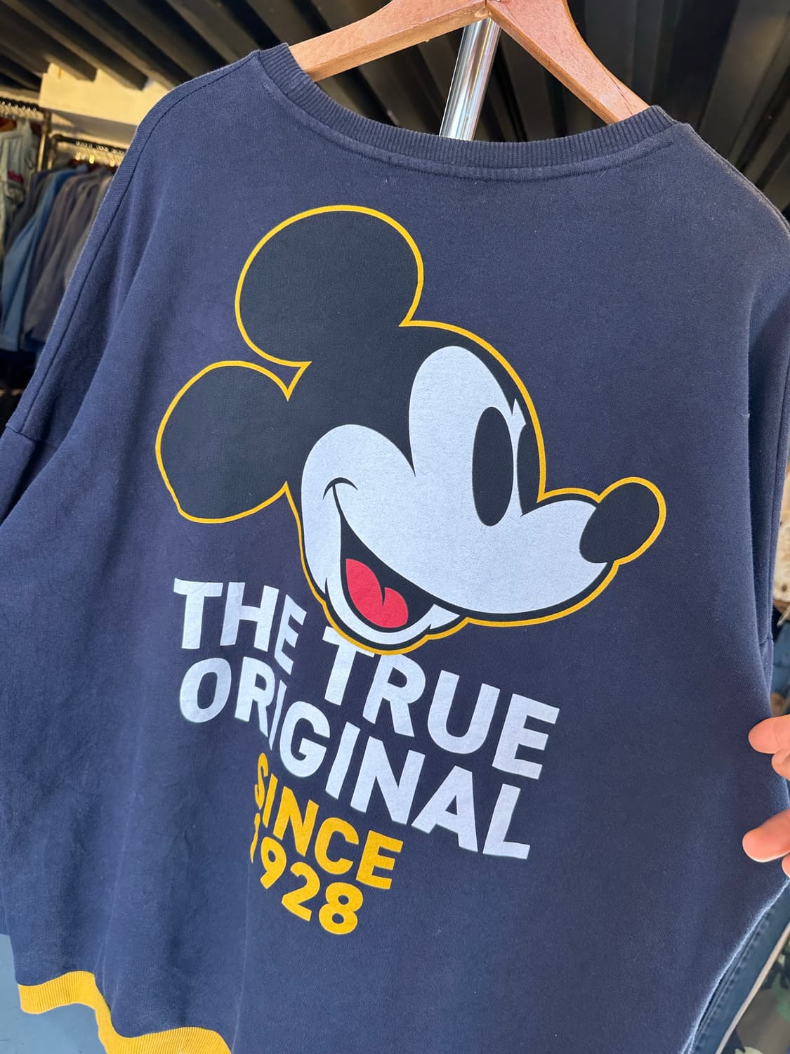디즈니 미키마우스 프린팅 스웻셔츠 상품이미지7