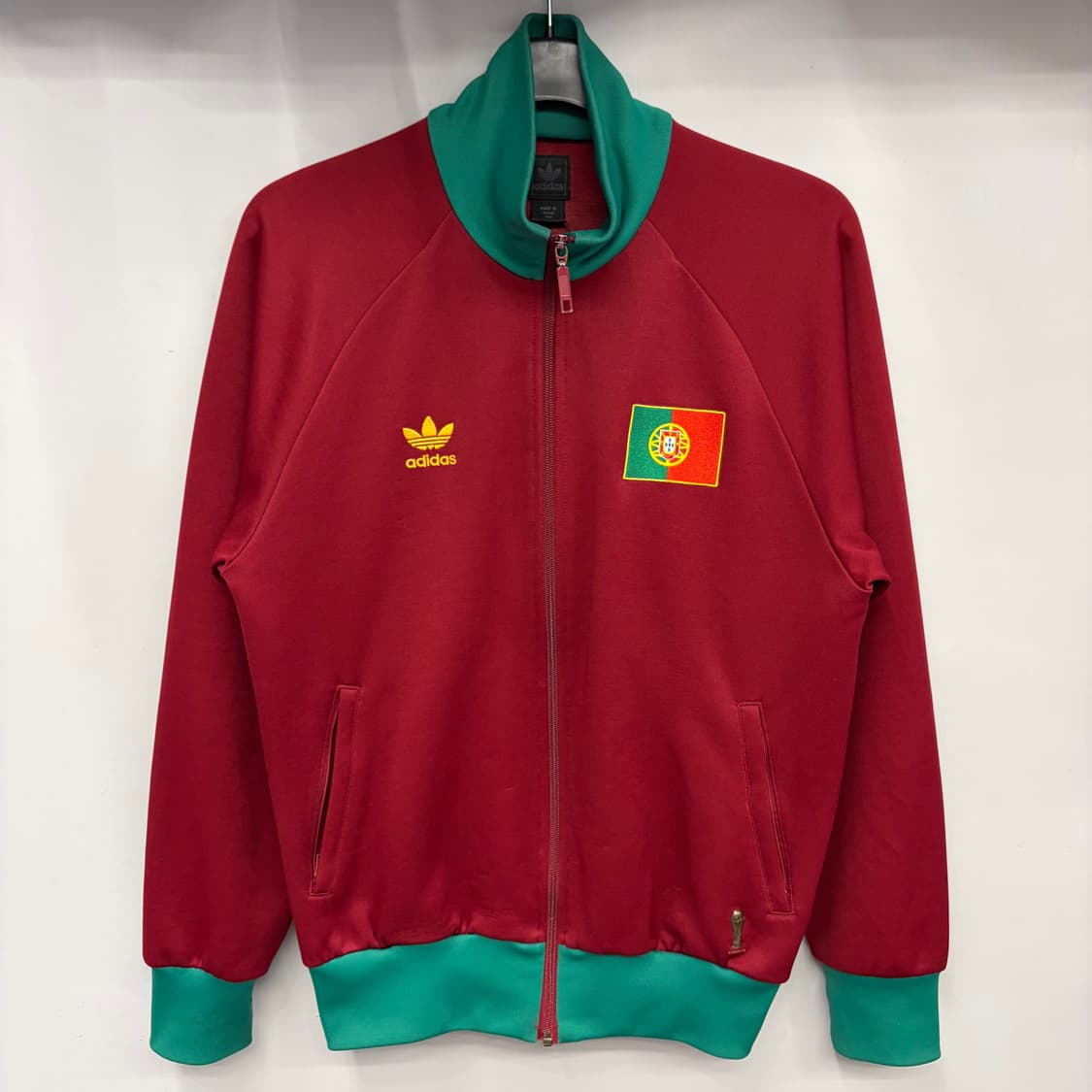 아디다스 포르투갈 국대 버건디 트랙탑 져지 XL 상품이미지1