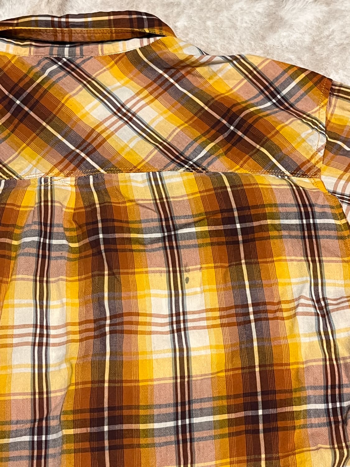 노스페이스 체크셔츠 M사이즈 상품이미지4