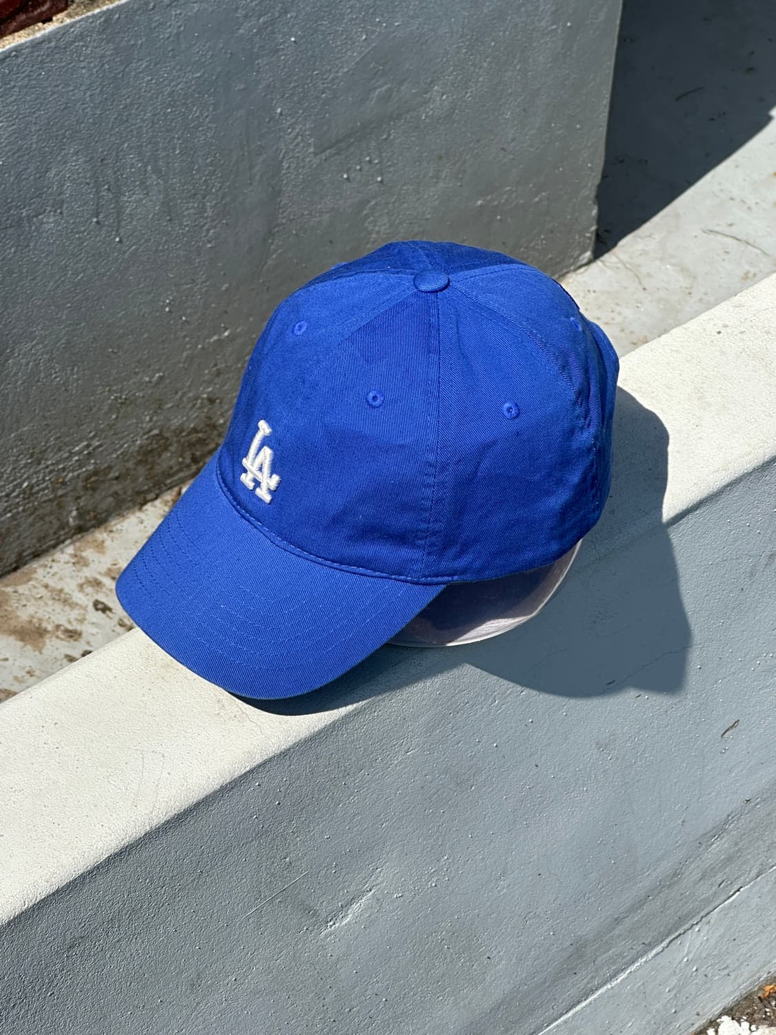 [F] MLB 엠엘비 LA다저스 블루 볼캡 모자 상품이미지2