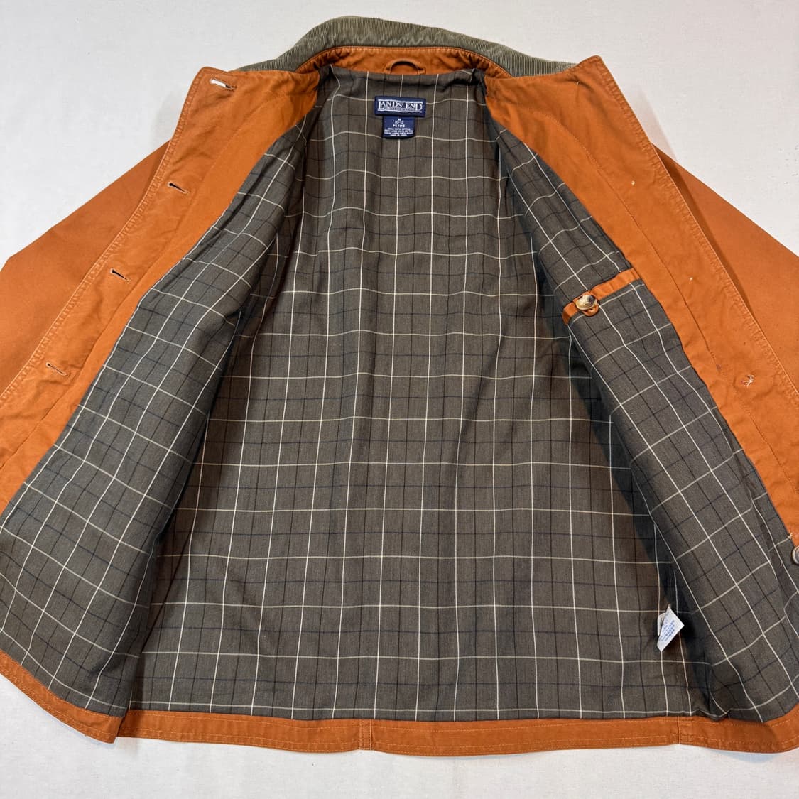 M) 랜즈엔드 코듀로이 반 코트 헌팅 자켓 상품이미지4