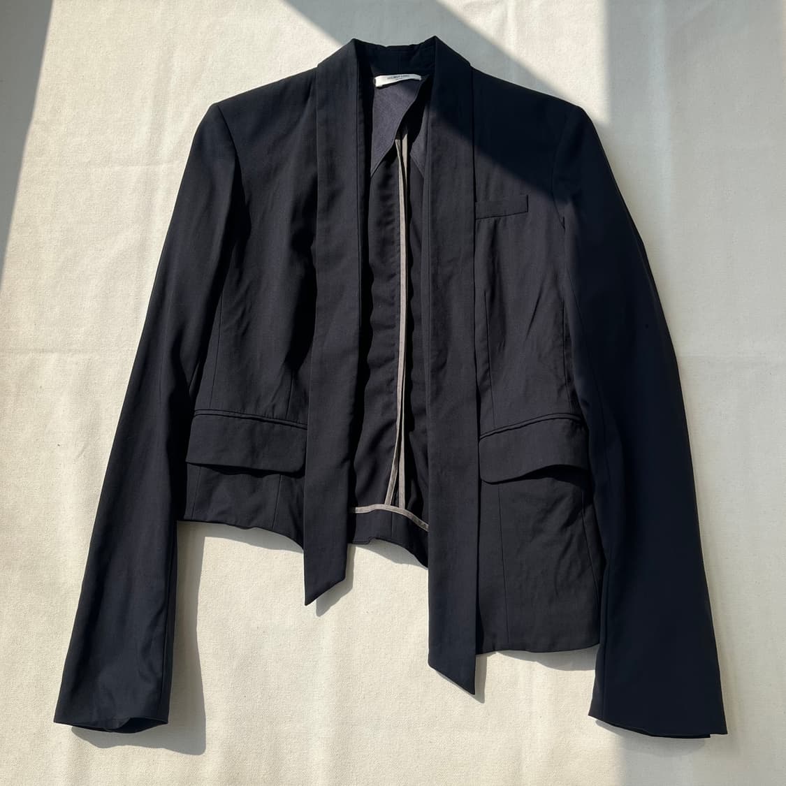 00s 헬무트랭 미니멀 오픈 프론트 자켓 상품이미지1