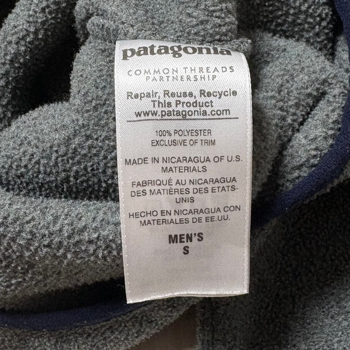 [S] 파타고니아 신칠라 니켈 상품이미지3