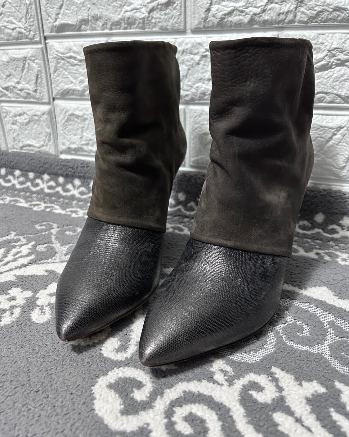 마틴 마르지엘라 슬라우치드 웨지 부츠 상품이미지2