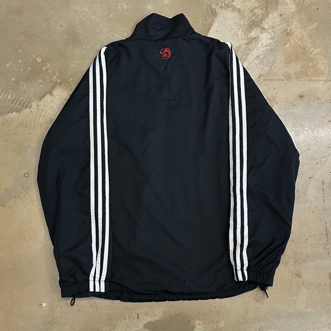 95 아디다스 FC 서울 레드 파이핑 블랙 바람막이 상품이미지3