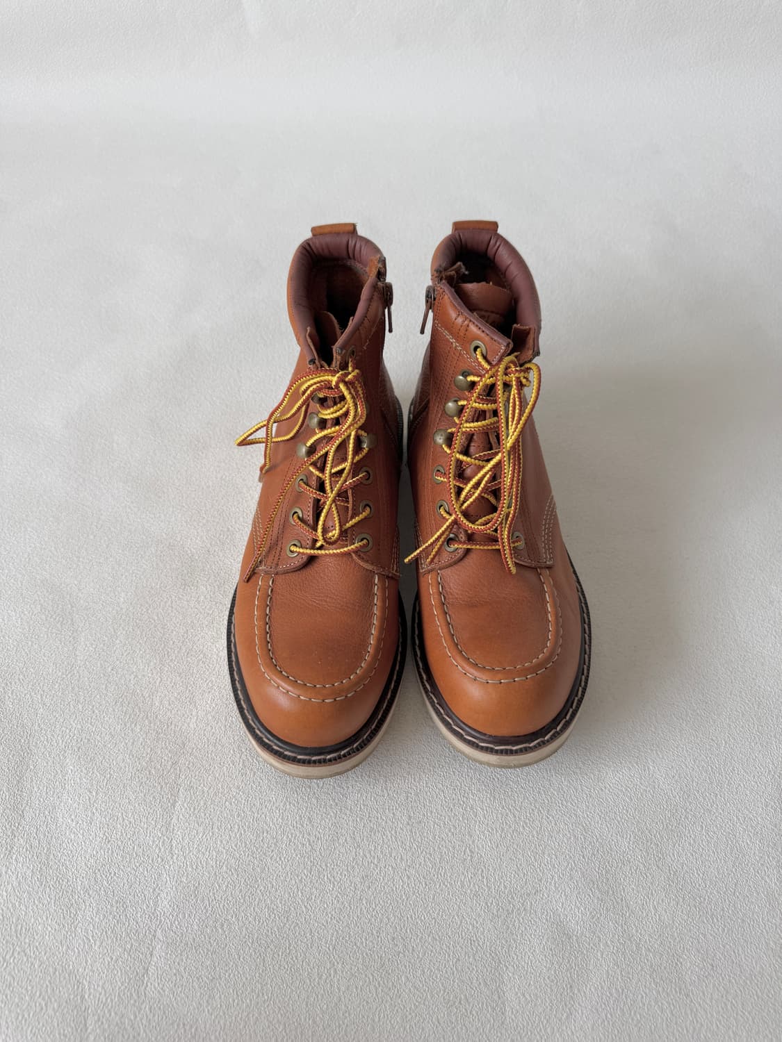 [250]Pre owned 비브람솔 레더 부츠 상품이미지2