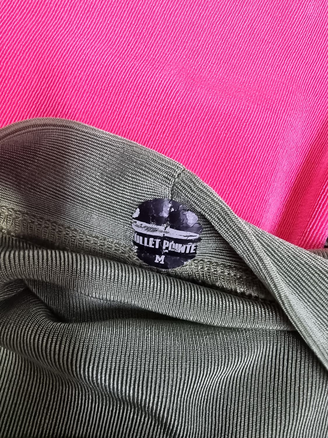 불릿포인트 카키 풀온스커트 M 상품이미지8