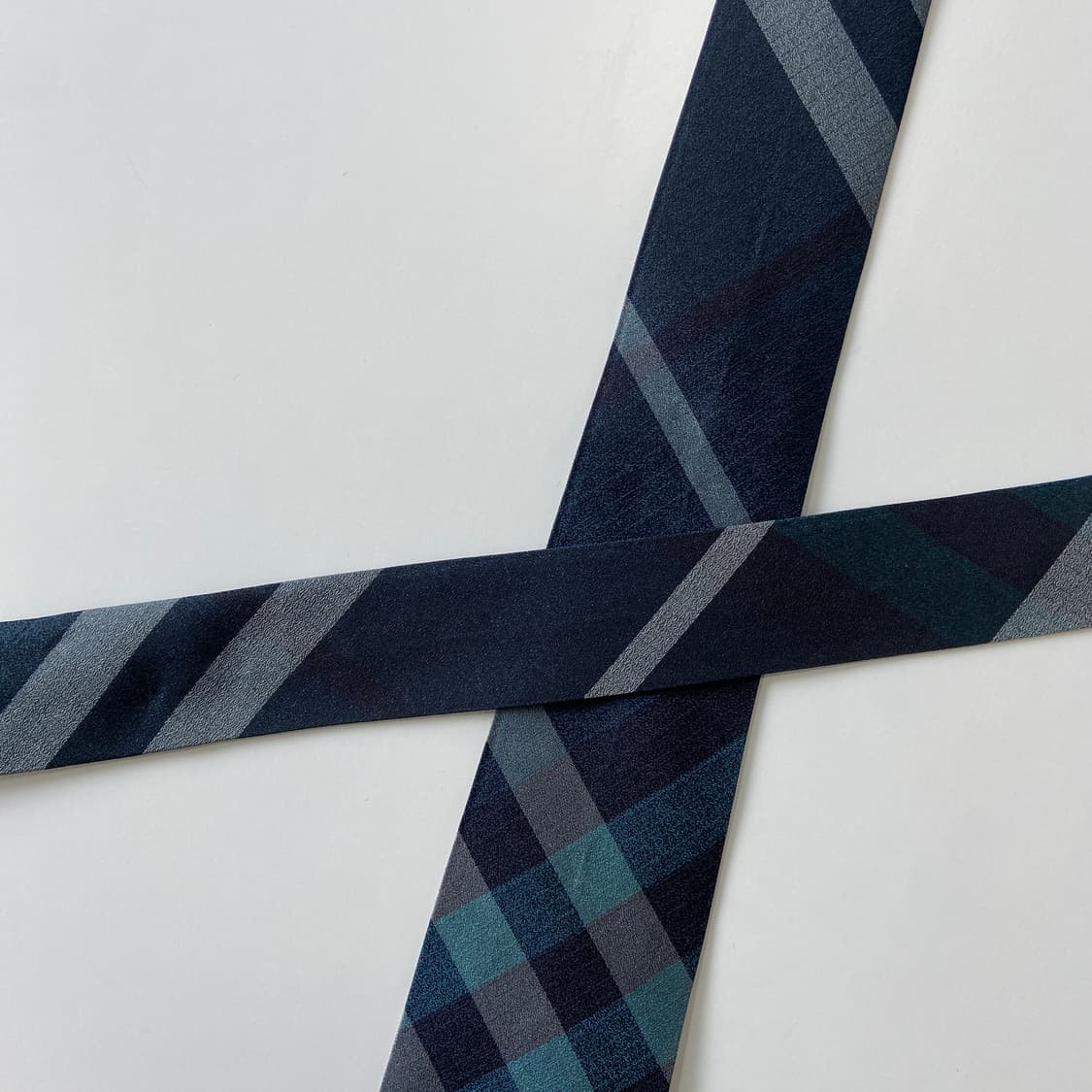 버버리 체크 신형라벨 명품 정품 넥타이 (Burberry) 상품이미지4